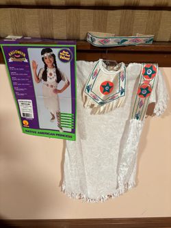 Native American Princess Dress, Size 8-10
