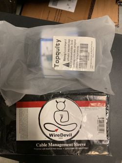 Set of 2 cable sleeve new