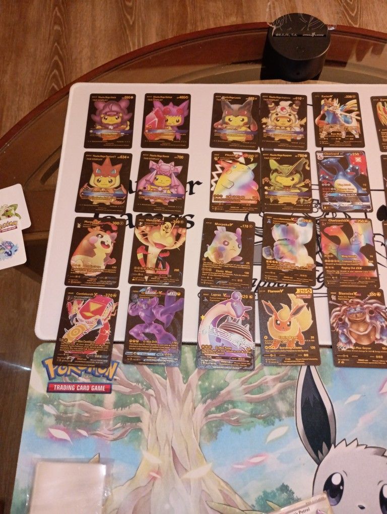 Plastic Playing Pokemon Cards (Fake)