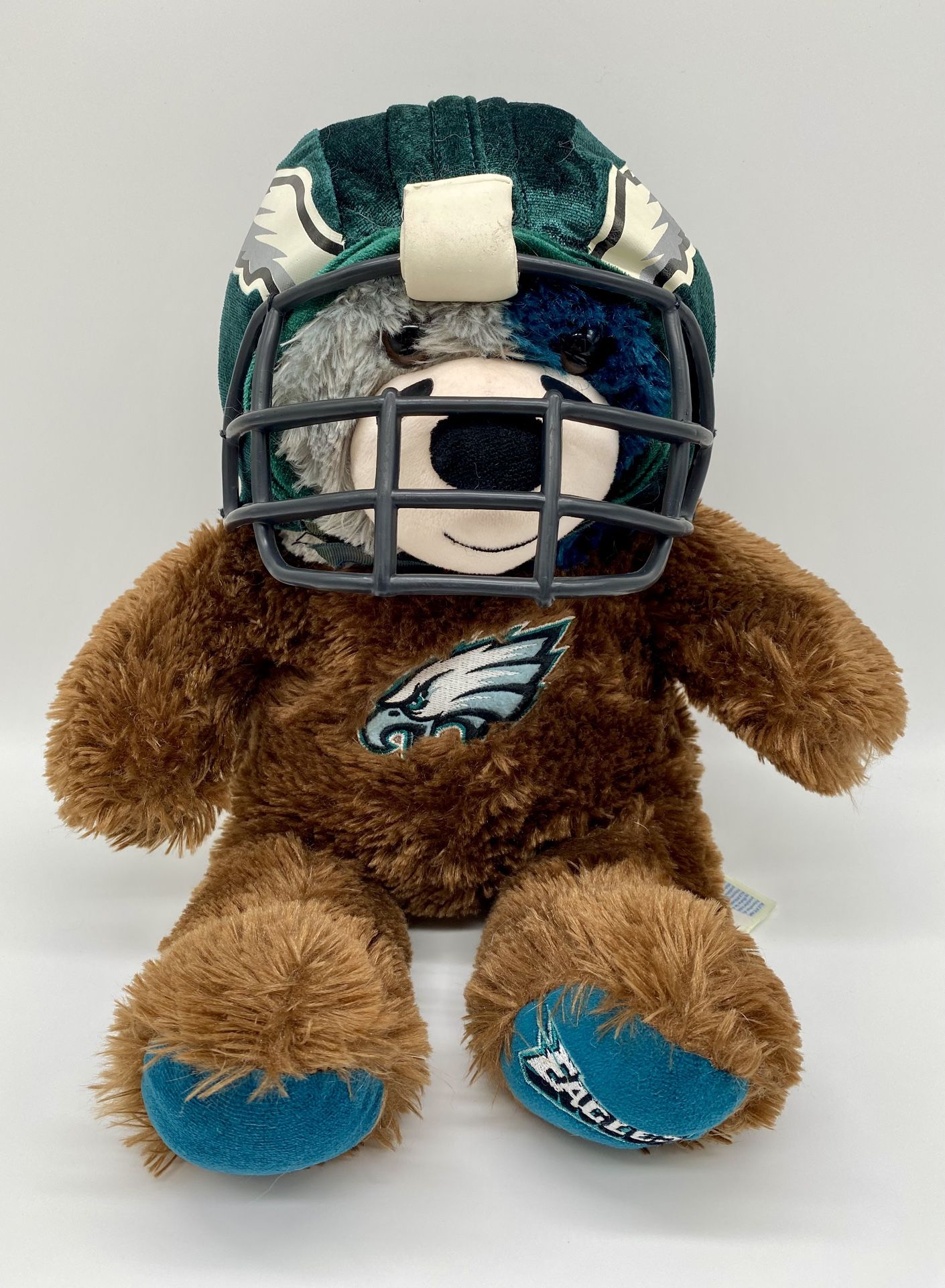 Build A Bear Philadelphia Eagles Plush Teddy Bear with Helmet