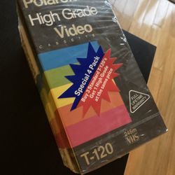 New Polaroid Vhs Tapes 