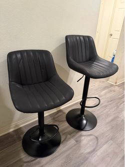 Bar stools black