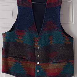 Native Pattern Vests