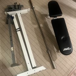 PROOB-600 rack, bench, and bar