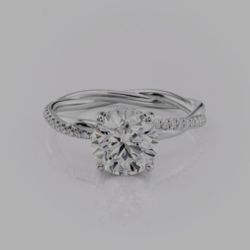 Engagement Ring-Beautiful .75 Carrot