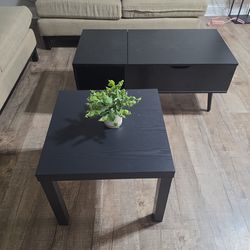 Coffee Table with Side table