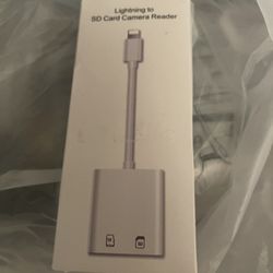 Lighting To SD Card Camera Reader 