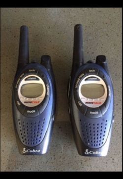 walkie talkie (1 pair) cobra