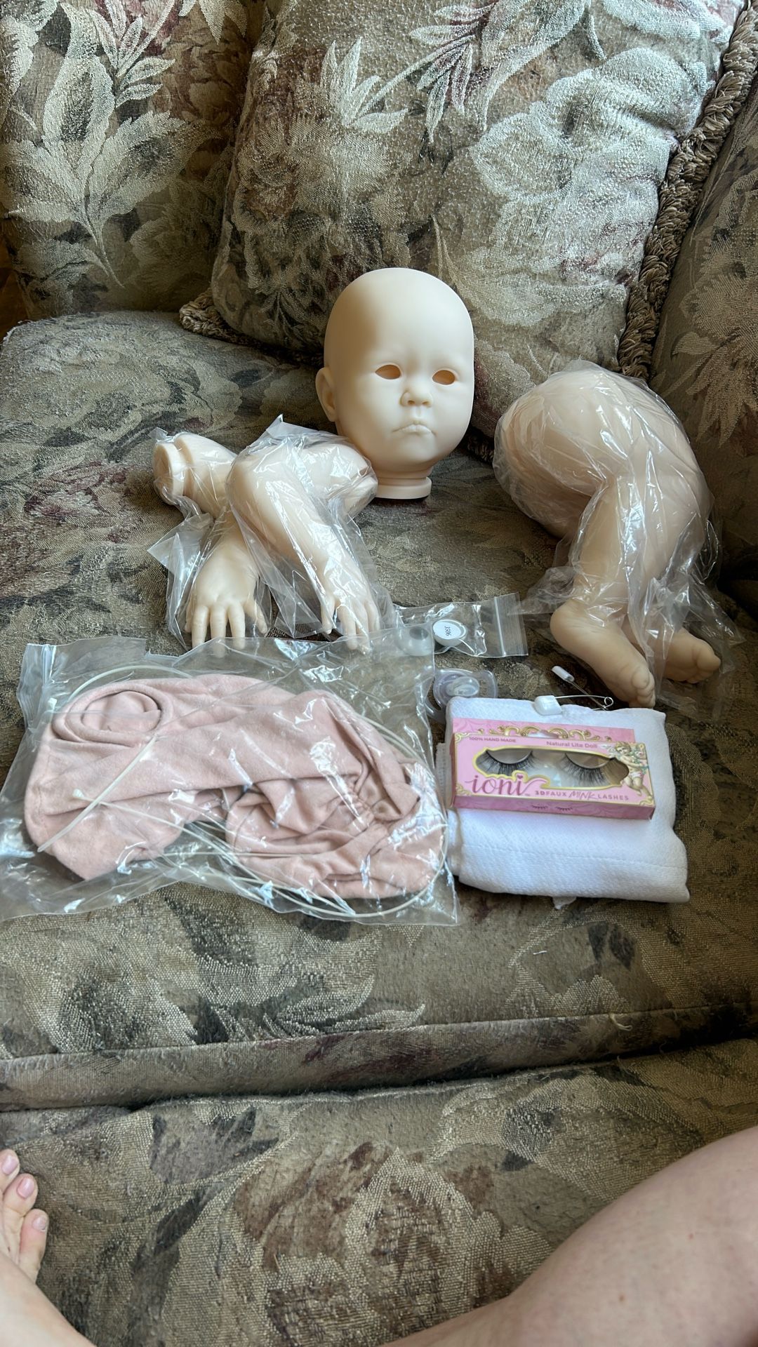“Good Morning Sunny” Reborn Doll Kit With Extras!