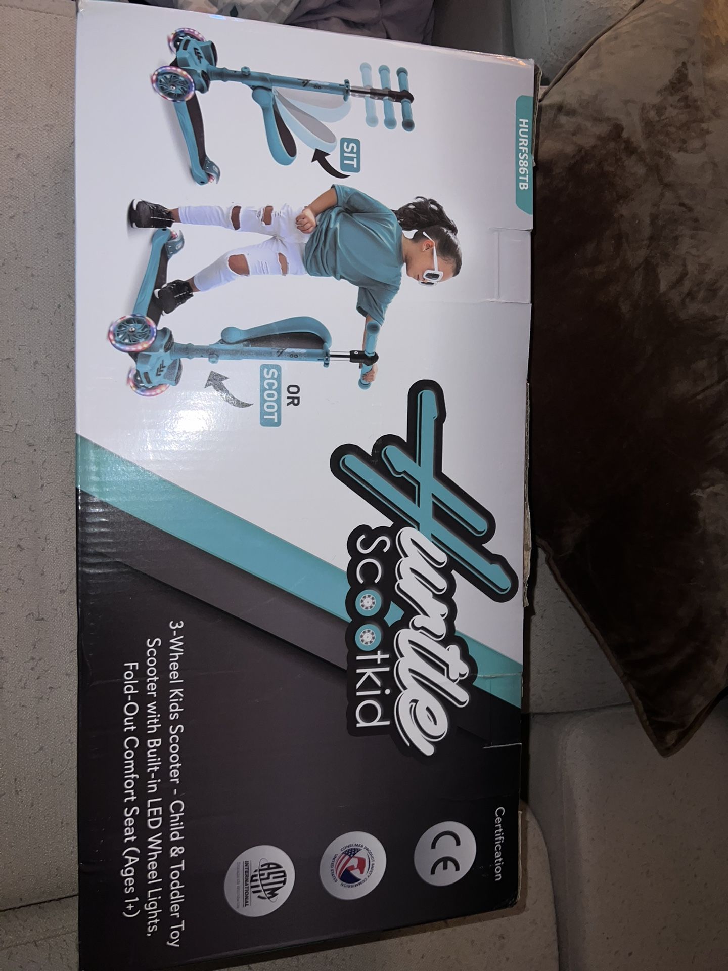 Kids 3 Wheeled Scooter