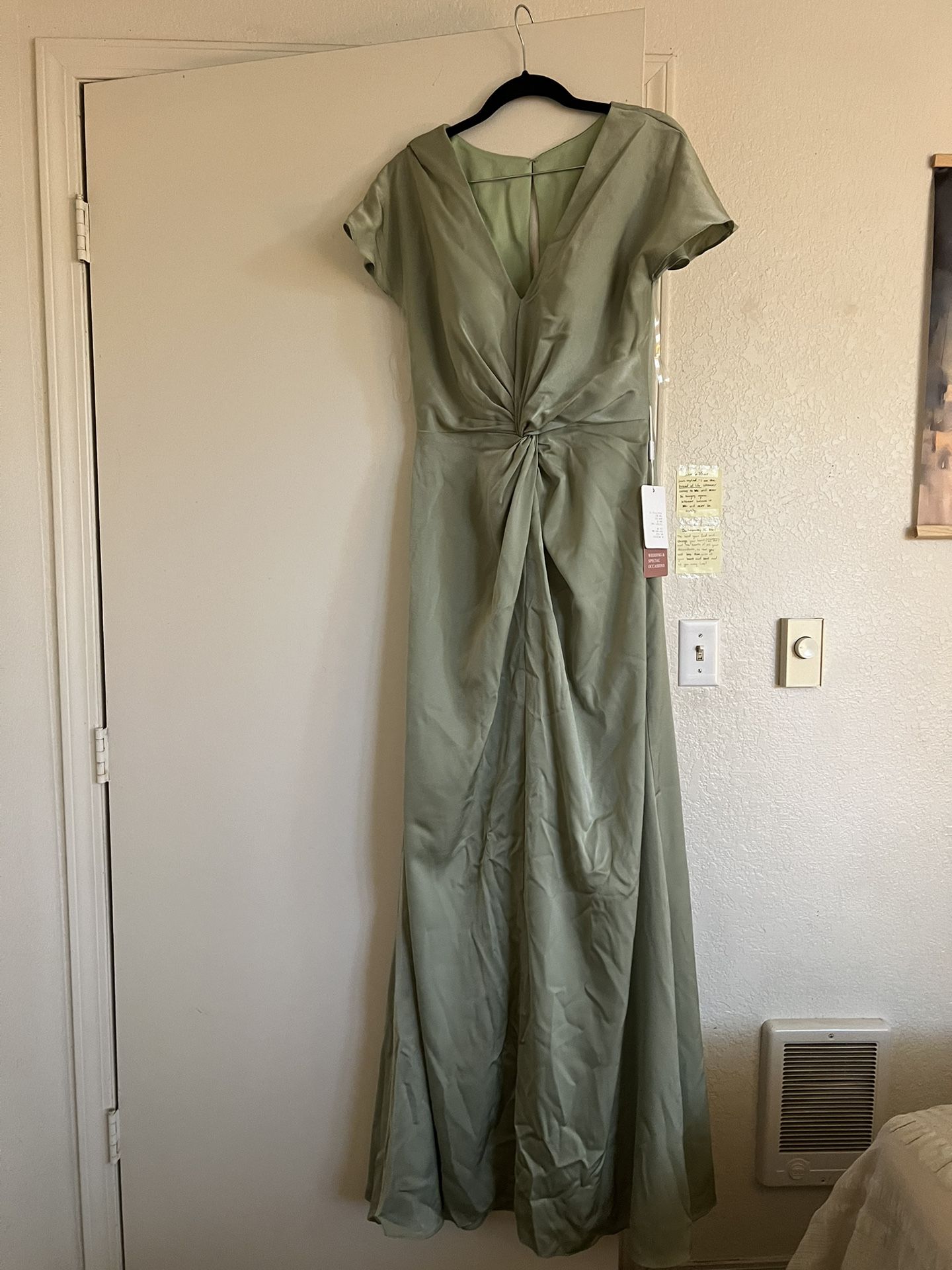 Dusty Sage Bridesmaid Dress