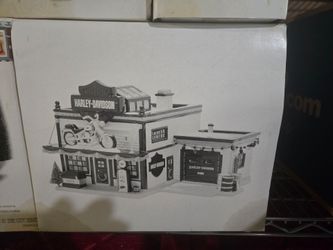 Harley-Davidson Department 56 Village Building