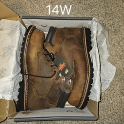 THOROGOOD WATERPROOF 6"MOC COMPOSITE STEEL TOE LACE UP BOOTS 