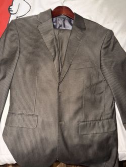 Brown Men’s Pin Stripe Suit
