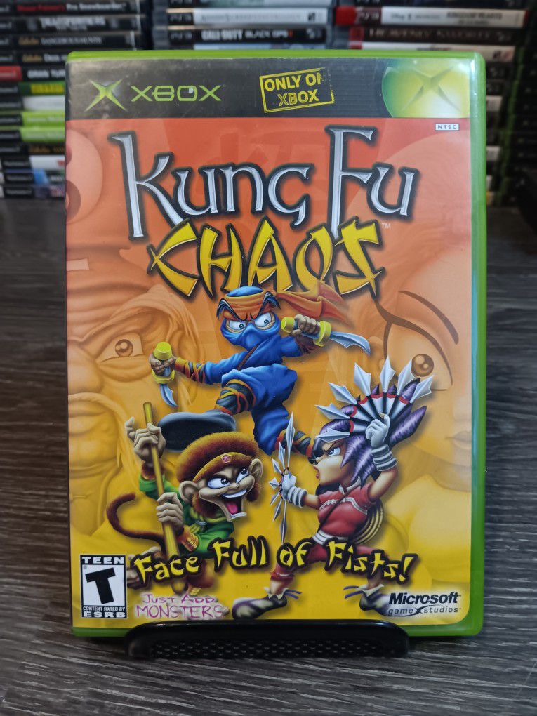 Kung Fu Chaos Xboz Original Game 