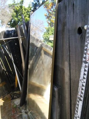 One Side Of A Sliding Glass Closet Door 36 X 78 And A Half Inch In