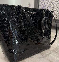 Karl Lagerfeld Paris Tote Black Shoulder Bag