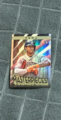 Houston Astros Jeremy Pena Rookie Card