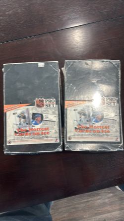 1991 pro set hockey factory sealed series 1 boxes