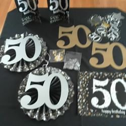 50th Birthday Party Decorations