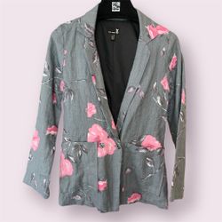 Pink Flower Blazer