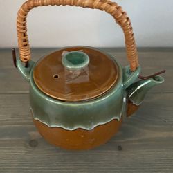 Miya Earth Tones Tea Pot From Japan