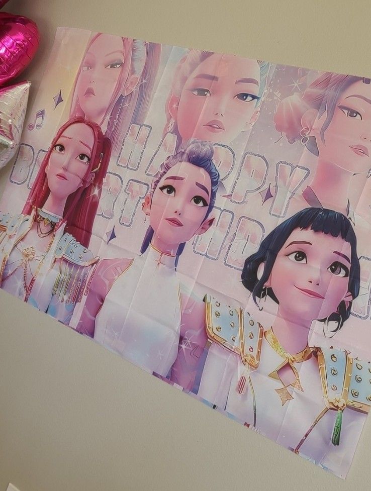 Kpop Demon Hunters Party Supplies