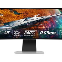 Samsung 49” Odyssey G9 5120x1440 OLED Monitor 