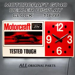 MOTORCRAFT GT40 Dealer Display Clock