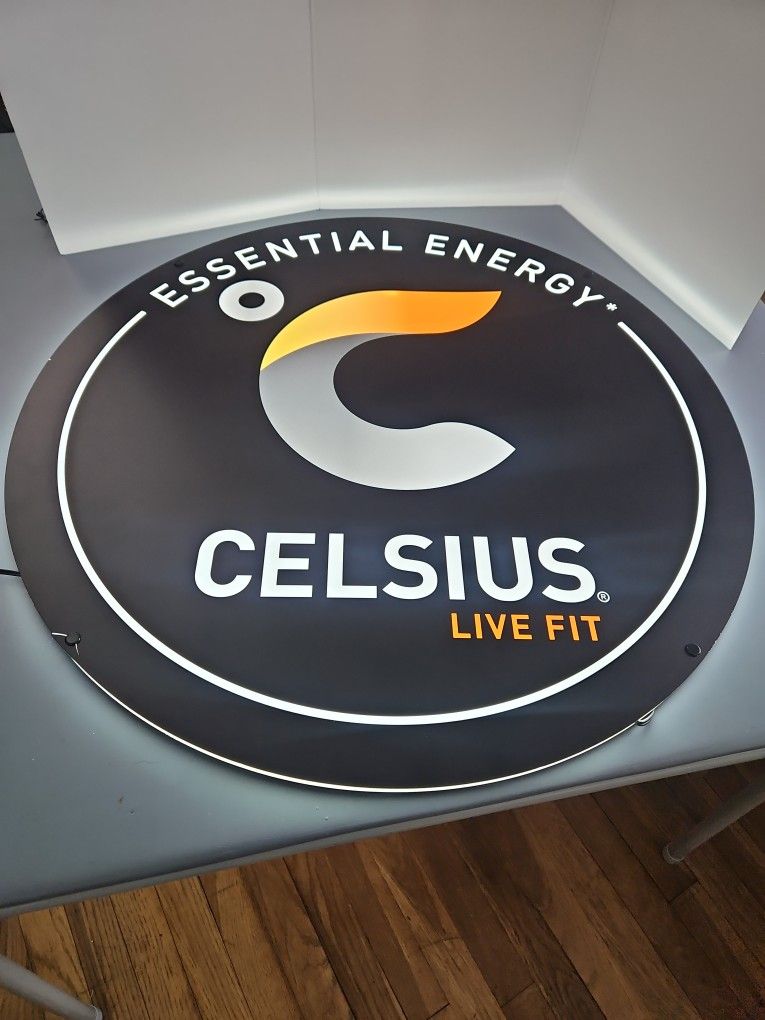 Celsius Led Sign