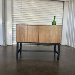 Custom solid wood cabinet