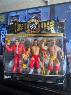 WWE 3 pack figures Hulk Hogan