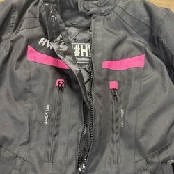 Hwk women’s motorcycle jacket for women stunt adventure  Small