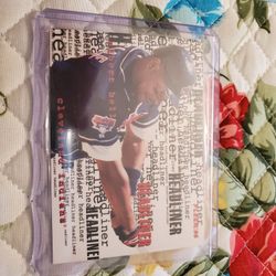 Cleveland Indians Albert Belle Manny Ramirez 1996 Fleer Headliner Insert Baseball Cards 