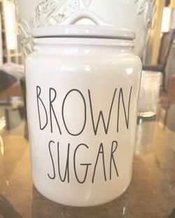 Rae Dunn Brown Sugar Canister