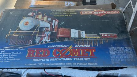 Bachmann Big Haulers Red Comet G Scale Train Set