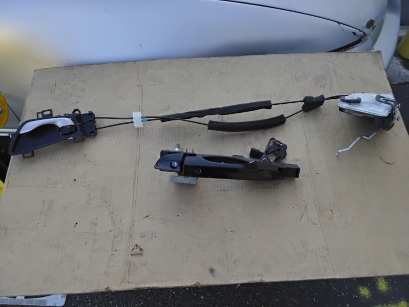2018 Honda Civic Left Front Door Lock Assembly Handles In & Out OEM Factory Like New 