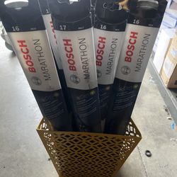 16 & 17 Bosch and Goodyear Windshield Wipers