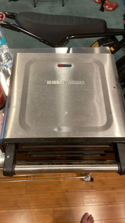 George Foreman Indoor Grill Stainless Steel