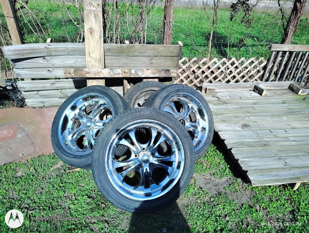 All Four Tires $300 Insulation Bags Each $50 Clock $40 Record Player Frame $35