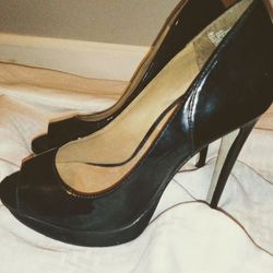 High Heal Women's Shoes Size 7 Black