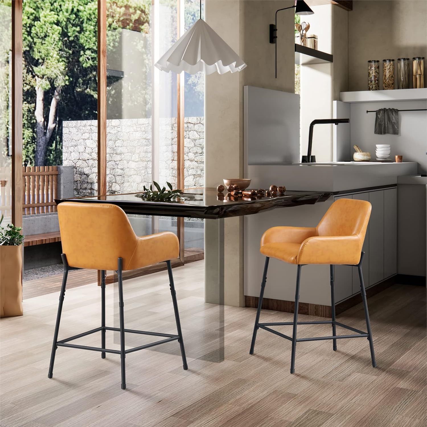 Dining Room 24 Inch Seat Height Chairs With Arms Counter Height