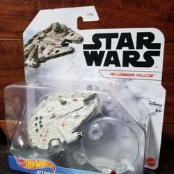 The Fighter And Millenium Falcon Hot Wheel