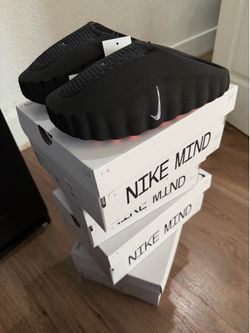 Nike Mind 001 Slide Black Chrome