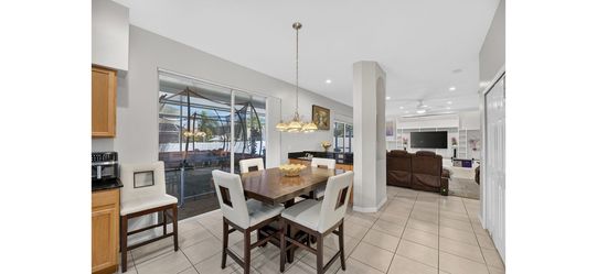 Extendable counter hight dining table