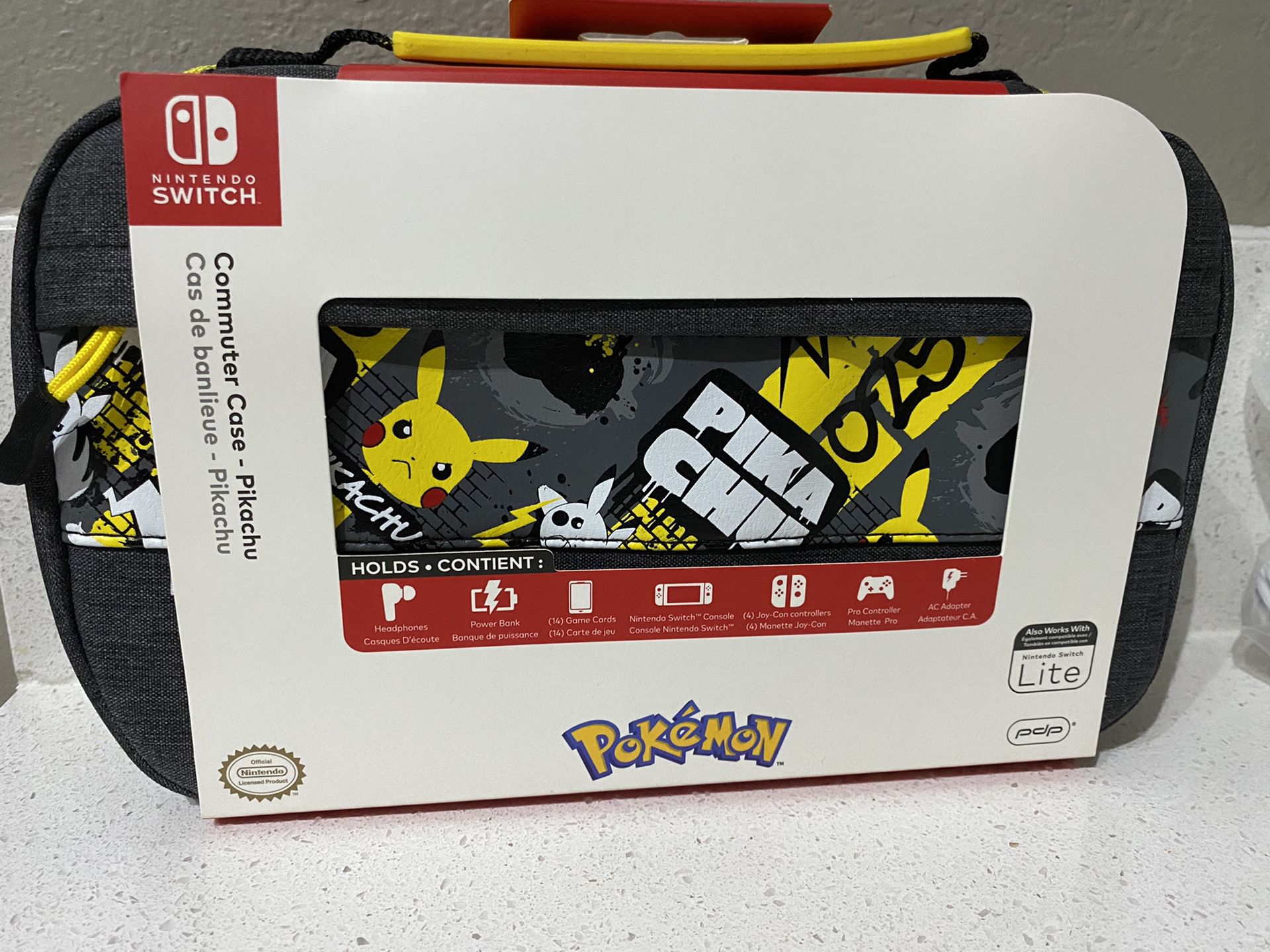 Pokémon commuter Nintendo switch case
