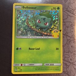 Bulbasaur Card