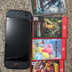 Nintendo Switch 2 With Dock In Box, Pro Controller And 4 Games