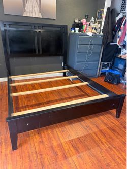 Queen bed frame