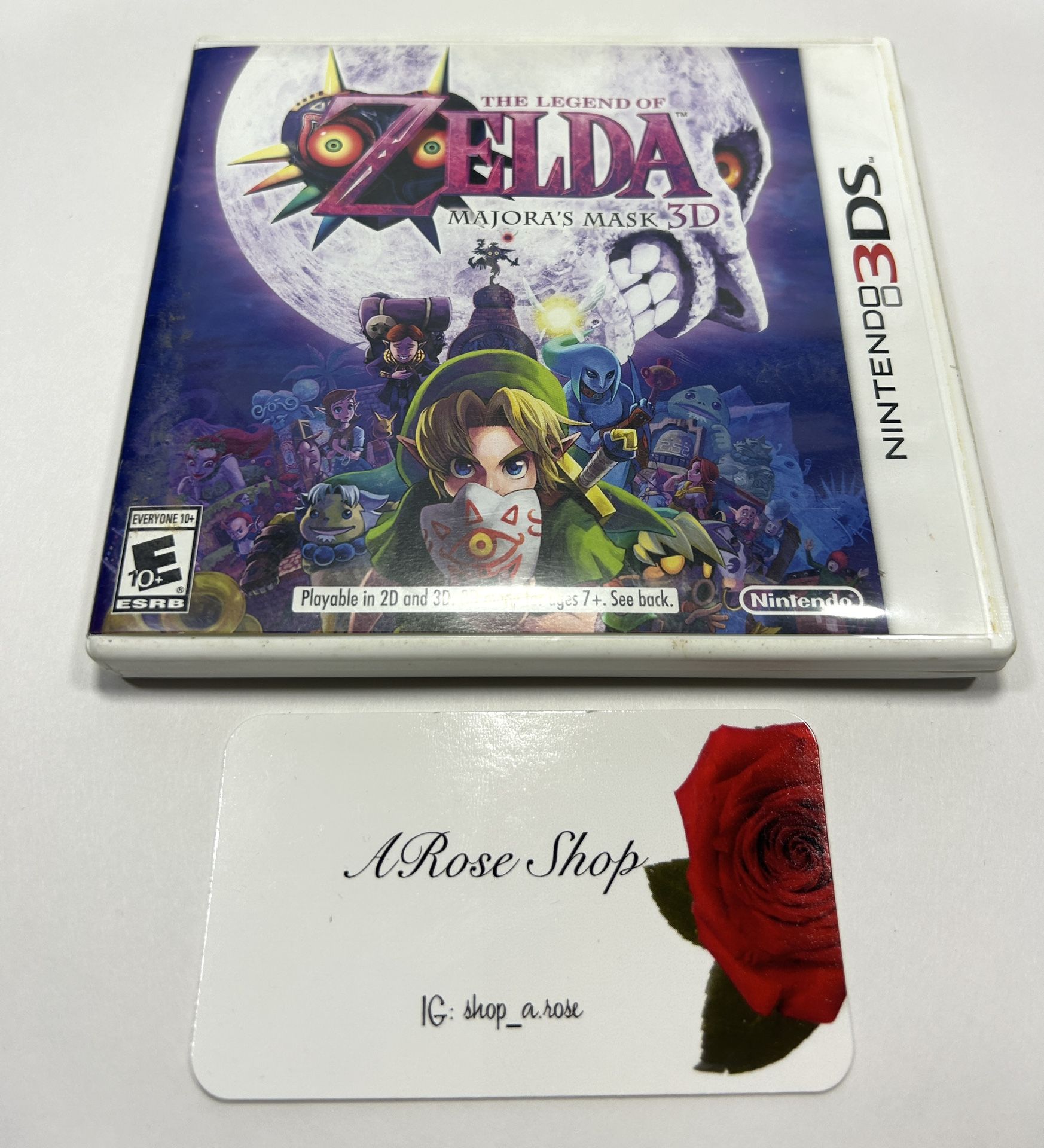 Nintendo 3DS The Legend of Zelda: Majora’s Mask 3D Game Case Only